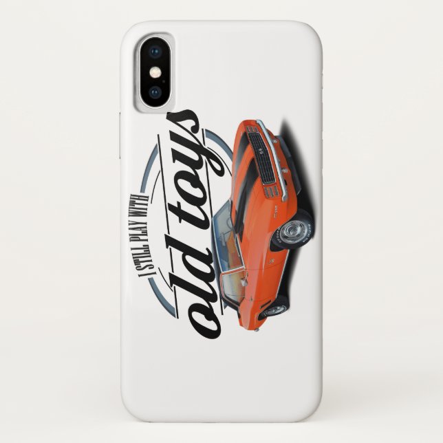 Funda De Case-Mate Para iPhone Todavía juegos con Camaro (Reverso)