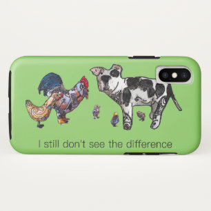 Funda Para iPhone X Todavía no veo la diferencia