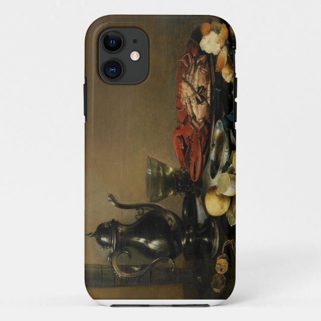 Funda De Case-Mate Para iPhone Todavía vida, 1643 (aceite en el panel) (Reverso)