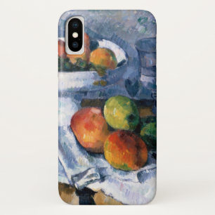 Funda Para iPhone X Todavía vida con el plato de fruta