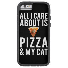Funda Para iPhone 13 Todo cuidado de i es alrededor pizza y mi gato