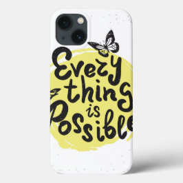 Funda Para iPhone 13 Todo es posible
