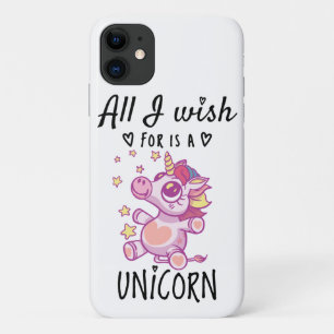 Funda Para iPhone 11 Todo lo que deseo es un Unicornio