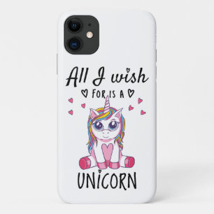 Funda Para iPhone 11 Todo lo que deseo es un Unicornio
