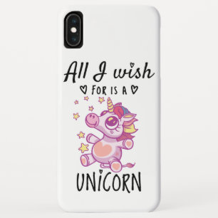Funda Para iPhone XS Max Todo lo que deseo es un Unicornio