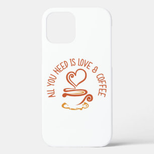Funda Para iPhone 12 Pro Todo Lo Que Necesitas Es Amor Y Café