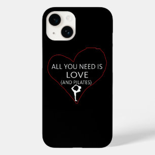 Funda Para iPhone 14 De Case-Mate Todo lo que necesitas es amor y pilates