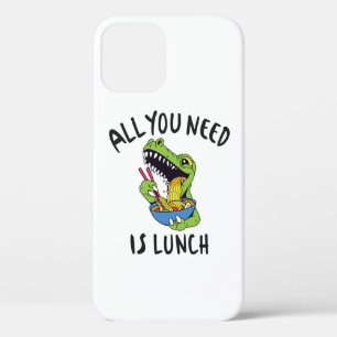 Funda Para iPhone 12 Todo lo que necesitas es comer.