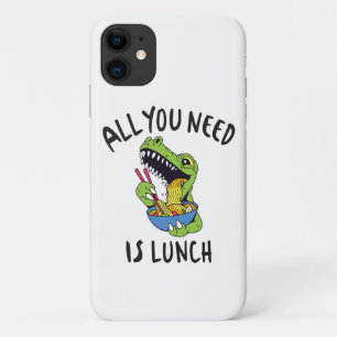Funda Para iPhone 11 Todo lo que necesitas es comer.