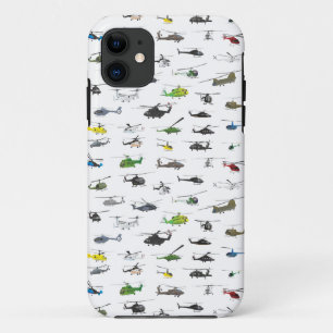 Funda Para iPhone 11 Todos los helicópteros