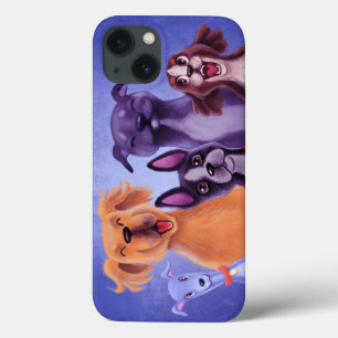 Funda Para iPhone 13 Todos los perros