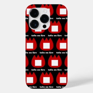 Funda Para iPhone 14 Pro De Case-Mate 📛 tofu en llamas