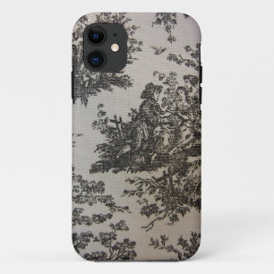 Funda Para iPhone 11 Toile en negro y blanco