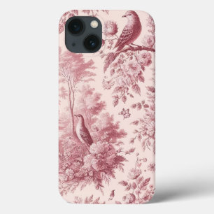 Funda Para iPhone 13 Toile Pink Vintage