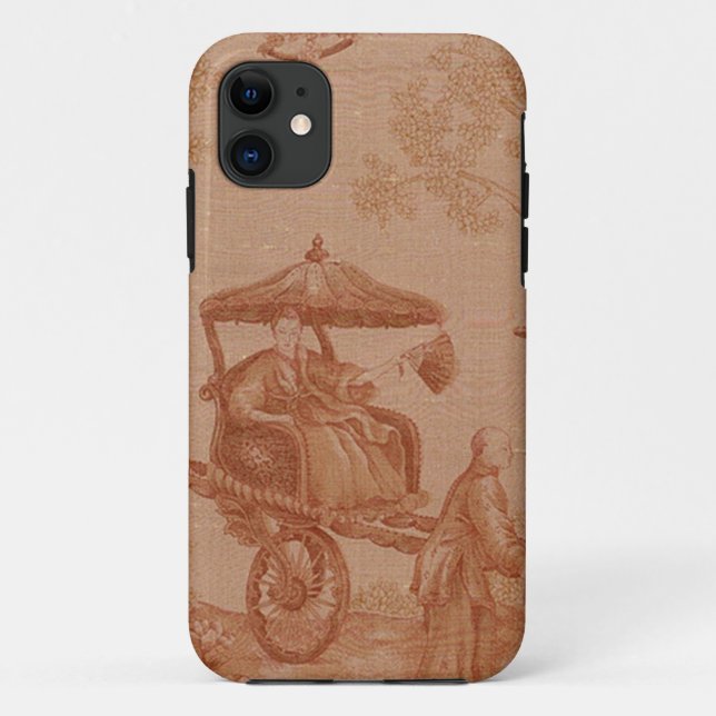 Funda De Case-Mate Para iPhone Toile - Sepia (Reverso)