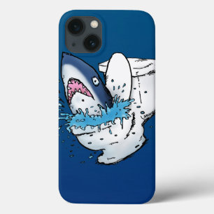 title_seo2 Toilet Shark Funny Blue Personalizado