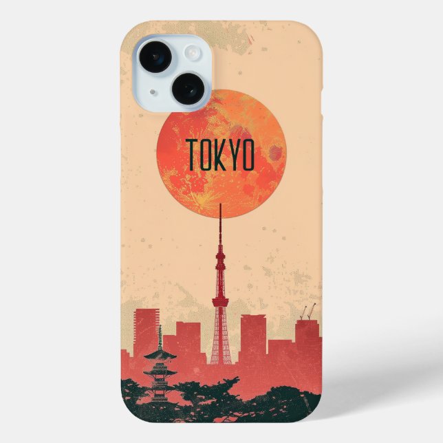 Funda De Case-Mate Para iPhone Tokio (Reverso )