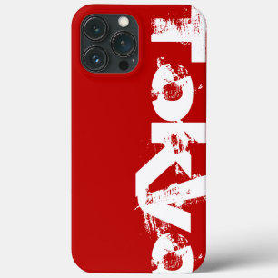 Funda Para iPhone 13 Pro Max Tokio - Joven Estilo Urbano De Color Rojo Y Blanco