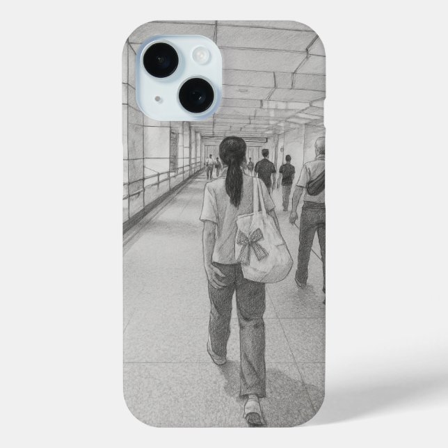 Funda De Case-Mate Para iPhone tokyo street (Reverso )