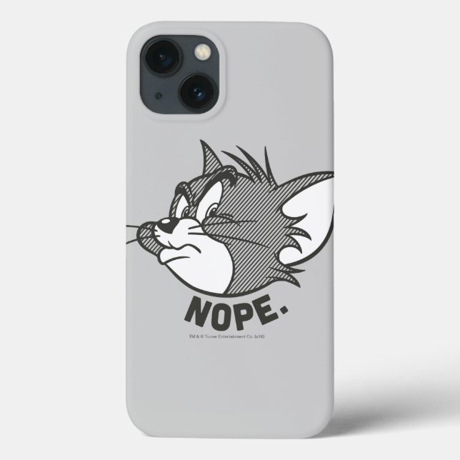 Funda De Case-Mate Para iPhone Tom Y Jerry | Tom Dice Que No (Reverso)