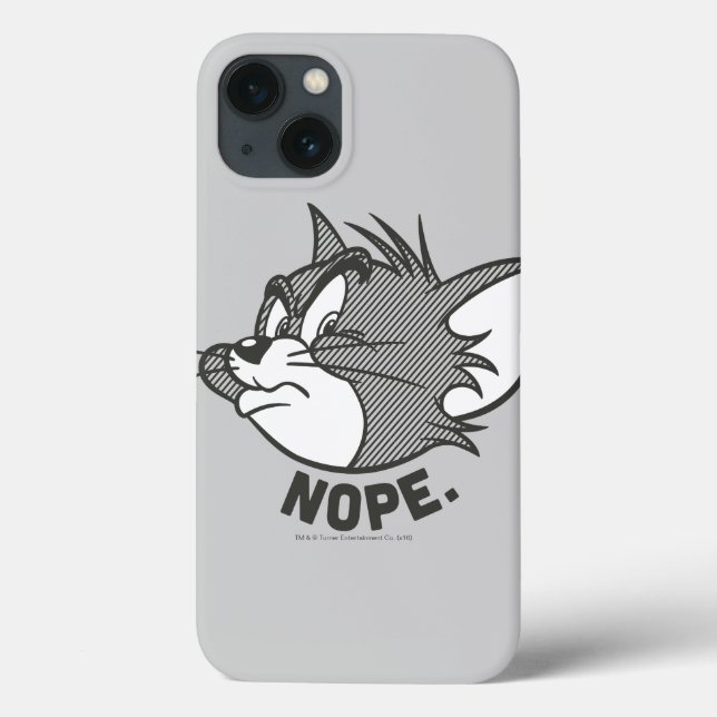 Funda De Case-Mate Para iPhone Tom Y Jerry | Tom Dice Que No (Reverso)