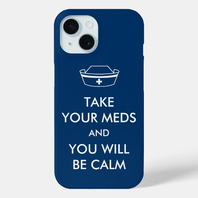 Funda De Case-Mate Para iPhone Toma Tus Métodos Y Estarás Tranquilos (Reverso )