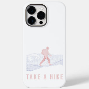 Funda Para iPhone 14 Pro Max De Case-Mate Toma una caminata azul y rojo