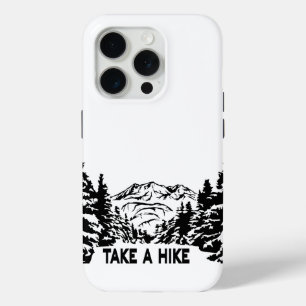Funda Para iPhone 15 Pro Toma una cita de Hike en el paisaje de montaña mon