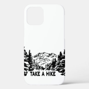 Funda Para iPhone 12 Toma una cita de Hike en el paisaje de montaña mon