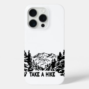 Funda Para iPhone 15 Pro Toma una cita de Hike en el paisaje de montaña mon