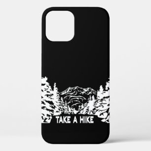 Funda Para iPhone 12 Toma una cita de Hike en el paisaje de montaña mon