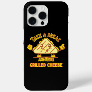 Funda Para iPhone 15 Pro Max Tomar un descanso y pedir queso a la parrilla