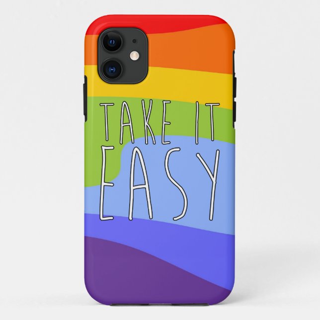 Funda De Case-Mate Para iPhone TOMARLO FÁCIL + su fondo (Reverso)