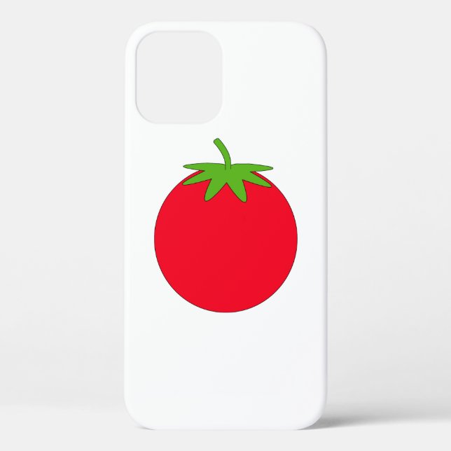 Funda De Case-Mate Para iPhone Tomate Rojo. (Reverso )