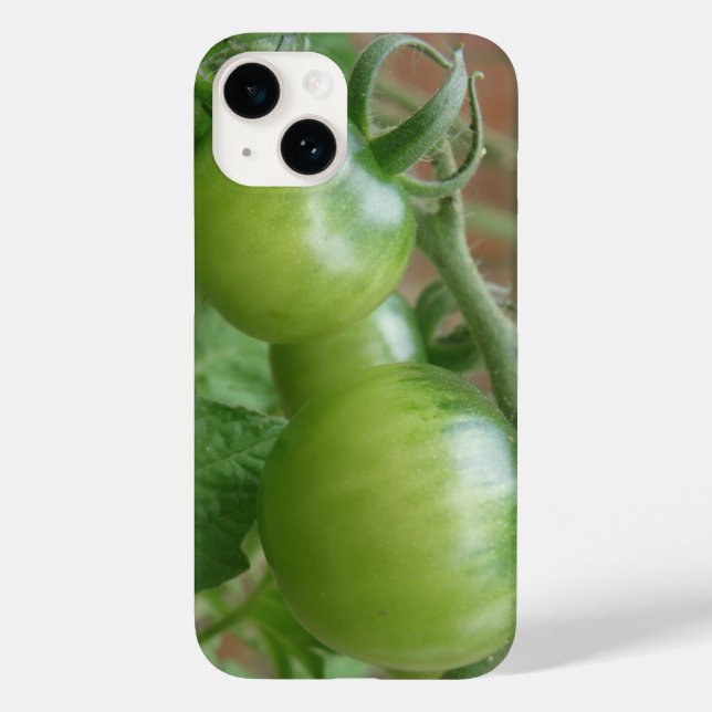 Funda De Case-Mate Para iPhone Tomates verdes (Reverso )