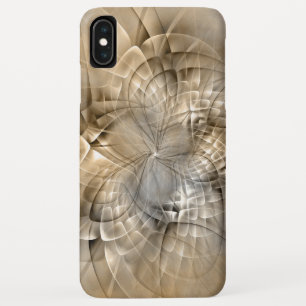 Funda Para iPhone XS Max Tones de la Tierra Resumen Textura moderna de arte