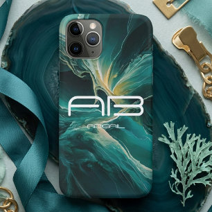 Funda Para iPhone 11 Pro Tonos de Azul: Sueños del Océano Personalizables