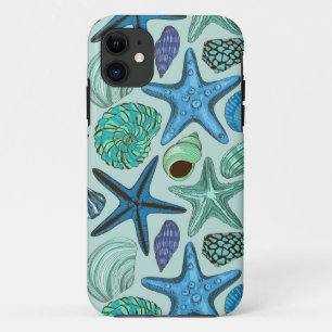 Funda Para iPhone 11 Tonos De Azulejos Y Patrón De Piscina