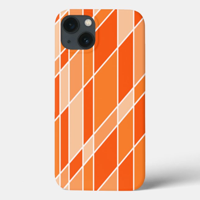 Funda De Case-Mate Para iPhone Tonos de Naranja (Reverso)