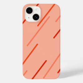 Funda Para iPhone 14 De Case-Mate tonos naranjas y rojos