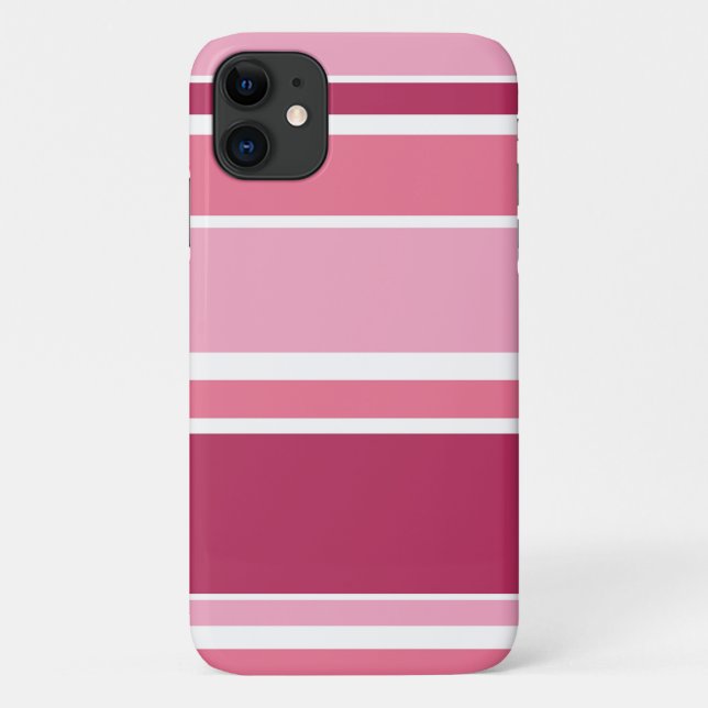 Funda De Case-Mate Para iPhone Tonos rosas (Reverso)