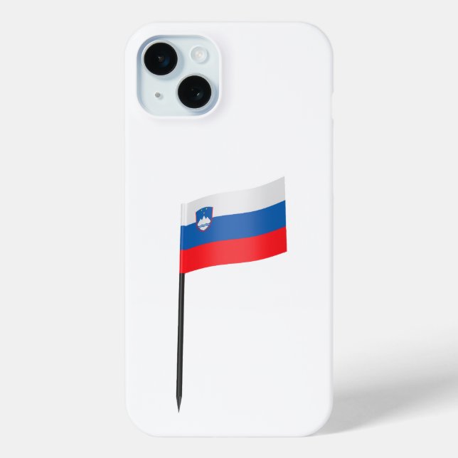 Funda De Case-Mate Para iPhone Toothpick de Eslovenia (Reverso )