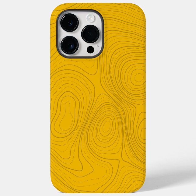 Funda De Case-Mate Para iPhone Topo amarillo 01 (Reverso )