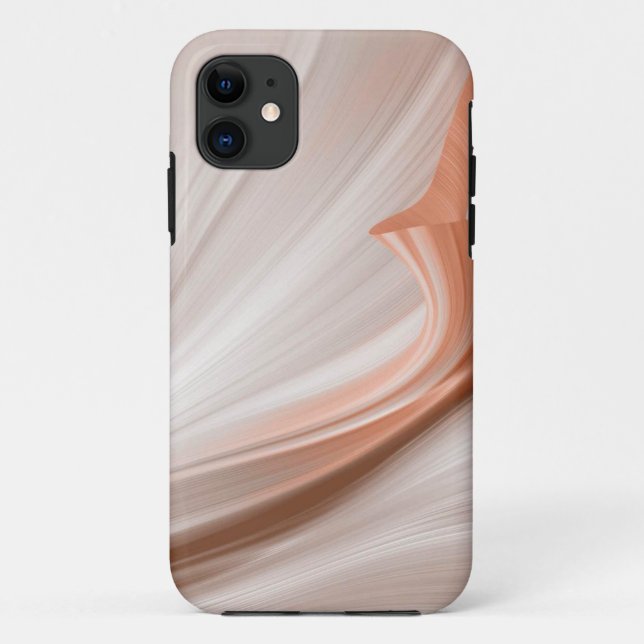 Funda De Case-Mate Para iPhone Toque de melocotón suave y sedoso (Reverso)