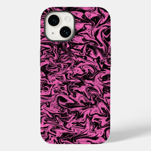 Funda De Case-Mate Para iPhone Torbellino abstracto (Reverso )