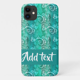Funda Para iPhone 11 Torbellino azul de Batik
