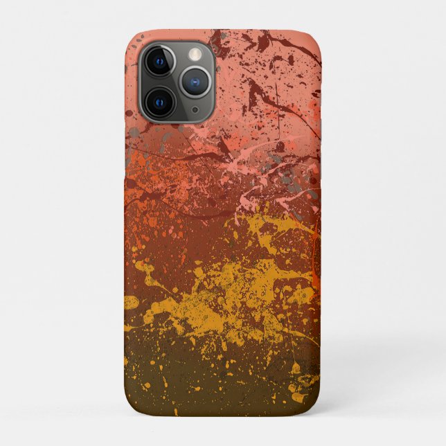 Funda De Case-Mate Para iPhone Torbellino de melocotón (Reverso)