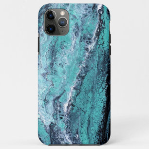 Funda Para iPhone 11 Pro Max Torbellino Negro Verde