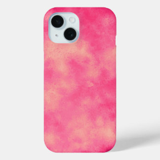 Funda Para iPhone 15 Tormenta de arena rosa