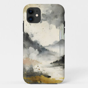 Funda Para iPhone 11 Tormenta dorada